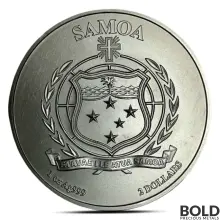 2023年 サモア イーグル 銀貨 John Mercanti. 2023-1-oz-Samoa-John-Mercanti-