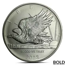 2023年 サモア イーグル 銀貨 John Mercanti. 2023-1-oz-Samoa-John-Mercanti-