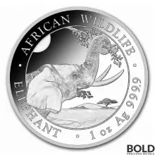 2023 1 oz Somalia Elephant Silver Coin