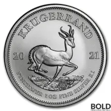 2021 South Africa Krugerrand 1 oz Silver BU