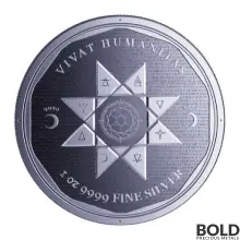 2022 Silver Tokelau Vivat Humanitas 1 oz BU