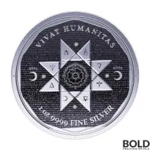 2022 Silver Tokelau Vivat Humanitas 1 oz Proof