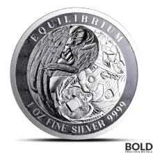 2024 1 oz Tokelau Equilibrium Silver Coin (BU)