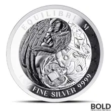 2024 1 oz Tokelau Equilibrium Silver Coin (Proof-like)