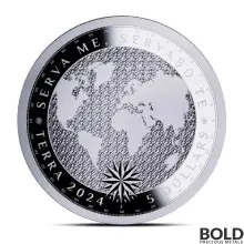 2024 1 oz Tokelau Terra Silver Coin (Prooflike)