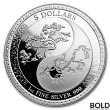 2018 Silver Tokelau Equilibrium: Harmony 1 oz Prooflike