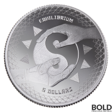 2020 Silver Tokelau Equilibrium: Dualism 1 oz BU