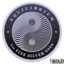 2021 Silver Tokelau Equilibrium: Balance 1 oz Prooflike