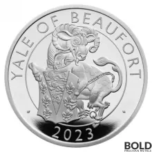 2023 Britain Tudor Beasts: Yale of Beaufort 1 oz Silver Proof