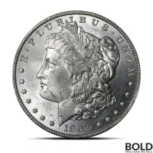 1902-O Morgan Silver Dollar (BU)