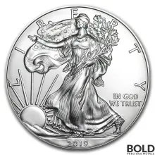 2019 Silver 1 oz American Eagle BU