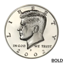 2002-S Kennedy Half Dollar : Silver Proof