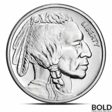 2 oz Buffalo Silver Round (CNT Minting)