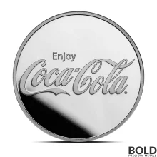 1 oz Coca Cola Silver Round