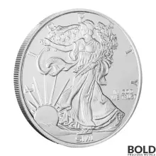 Roll Of 20 - 1 Troy Oz Sunshine Mint Walking Liberty .999 Silver Rounds - Uncirculated