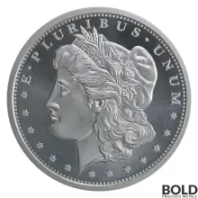 Silver 1 oz Morgan Round (Golden State Mint)