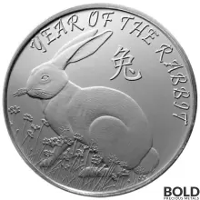 2020年　朱雀銀貨　mintdirect Highland-Mint-Rabbit-Silver-
