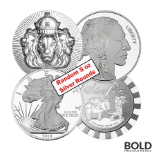 Silver - 5 oz Random Round *Our Choice