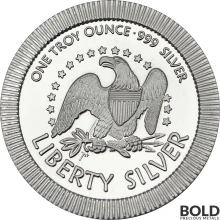 1オンス SilverTowne リバティベル 銀貨 シルバー ラウンド SilverTowne 1 oz Liberty Bell Stacker Round .999 Fine