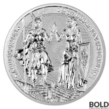 2023 Silver 2 oz Allegories: Galia & Germania BU