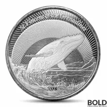 2023 1 oz St. Vincent Grenadines Humpback Whale Silver Coin (BU)