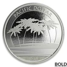 2018 Fiji Pacific Dollar Silver 1 oz