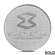 1 oz Elemetal Silver Round