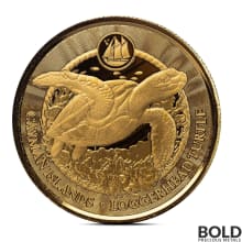 2024 1 oz Cayman Islands Loggerhead Turtle Gold Coin