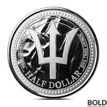 2024 1 oz Barbados Trident Silver Coin