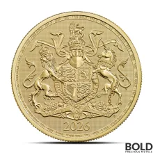 2026 1 oz British Royal Arms Gold Coin (BU)