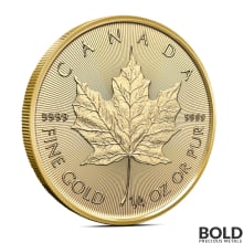 2026 1/4 oz Canadian Gold Maple Leaf Coin (BU)