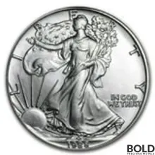 1988 1 oz American Silver Eagle Coin (BU)