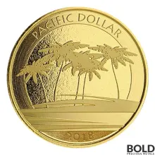 2018 Fiji Pacific Dollar Gold 1 oz
