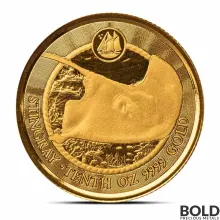 2023 1/10 oz Cayman Islands Stingray Gold Coin
