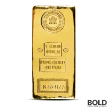 1 Kilo Royal Canadian Mint (RCM) Gold Bar