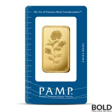 1 oz PAMP Suisse Rosa Gold Bar