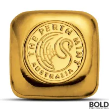 1 oz Perth Gold Bar (Cast)