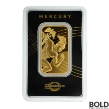 1 oz Sunshine Mint Mercury Gold Bar