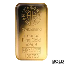 1 oz Argor-Heraeus Gold Bar