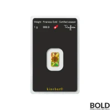 1 Gram Argor-Heraeus KineBar Gold Bar