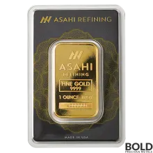 Gold Bar Asahi - 1 oz