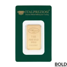 Gold 1 oz Italpreziosi Bar