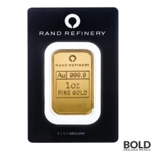 Gold Bar Rand Refinery Elephant - 1 oz
