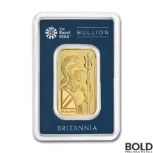 Gold 1 oz Britannia Bar