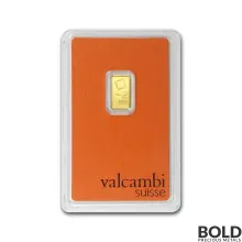 Gold Bar Valcambi - 1 Gram