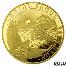 2024 1/2 oz Armenia Noah's Ark Gold Coin (BU)