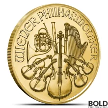 2024 1/2 oz Austrian Gold Philharmonic Coin (BU)