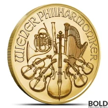 2024 1/4 oz Austrian Philharmonic Gold Coin (BU)