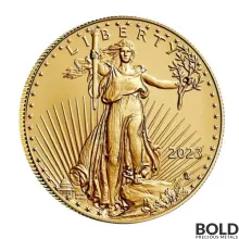 2023 1/2 oz American Gold Eagle Coin (BU)