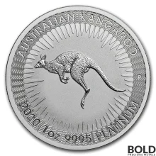 2020 Platinum Australian Kangaroo - 1 oz